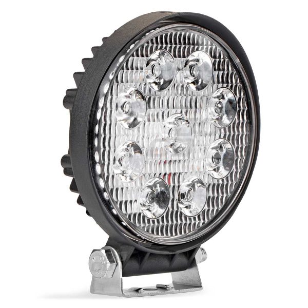 Proiector LED pentru Off-Road, ATV, SSV,  culoare 6500K, LED FLOOD, 27W, tensiune 9 - 36V, diametru ?110 mm